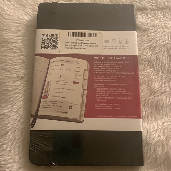 Moleskine passions Wine Journal - Picture 2 of 3